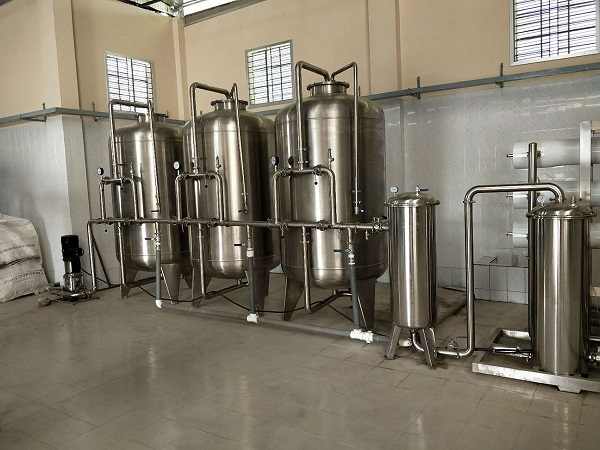 Pure Drinking Water Production Line Ghana - Image 1