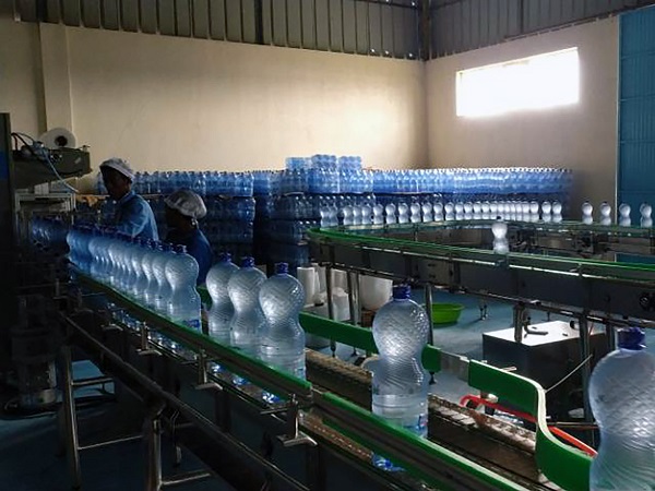 Pure Drinking Water Production Line Ghana - Image 1