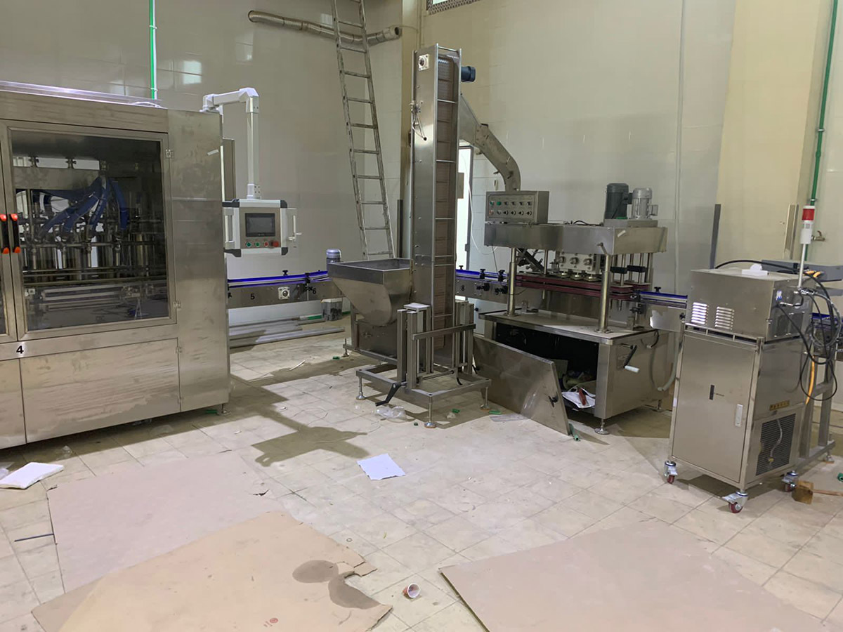 Pure Drinking Water Production Line Ghana - Image 1