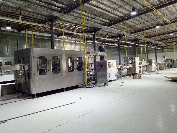 Pure Drinking Water Production Line Ghana - Image 1