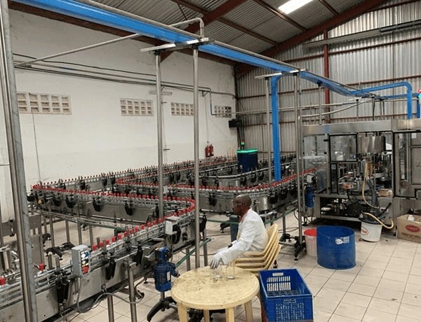 Pure Drinking Water Production Line Ghana - Image 1