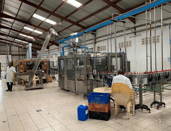 Pure Drinking Water Production Line Ghana - Image 1