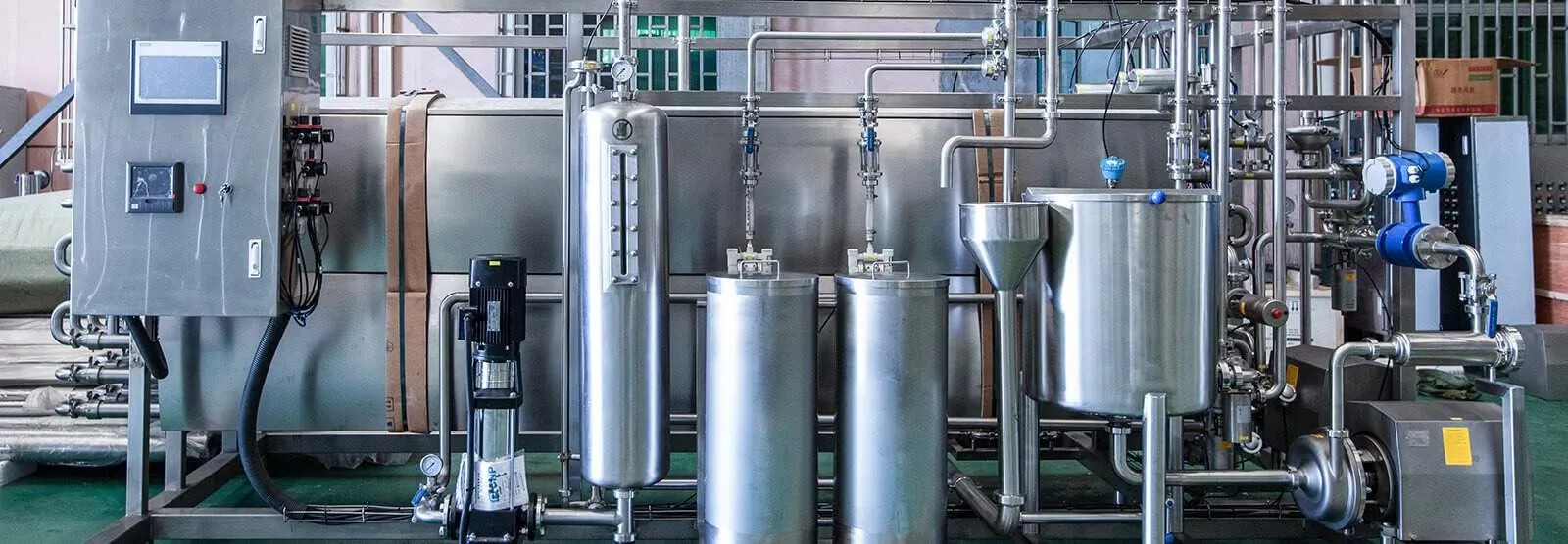 Pure Drinking Water Production Line Ghana - Image 1