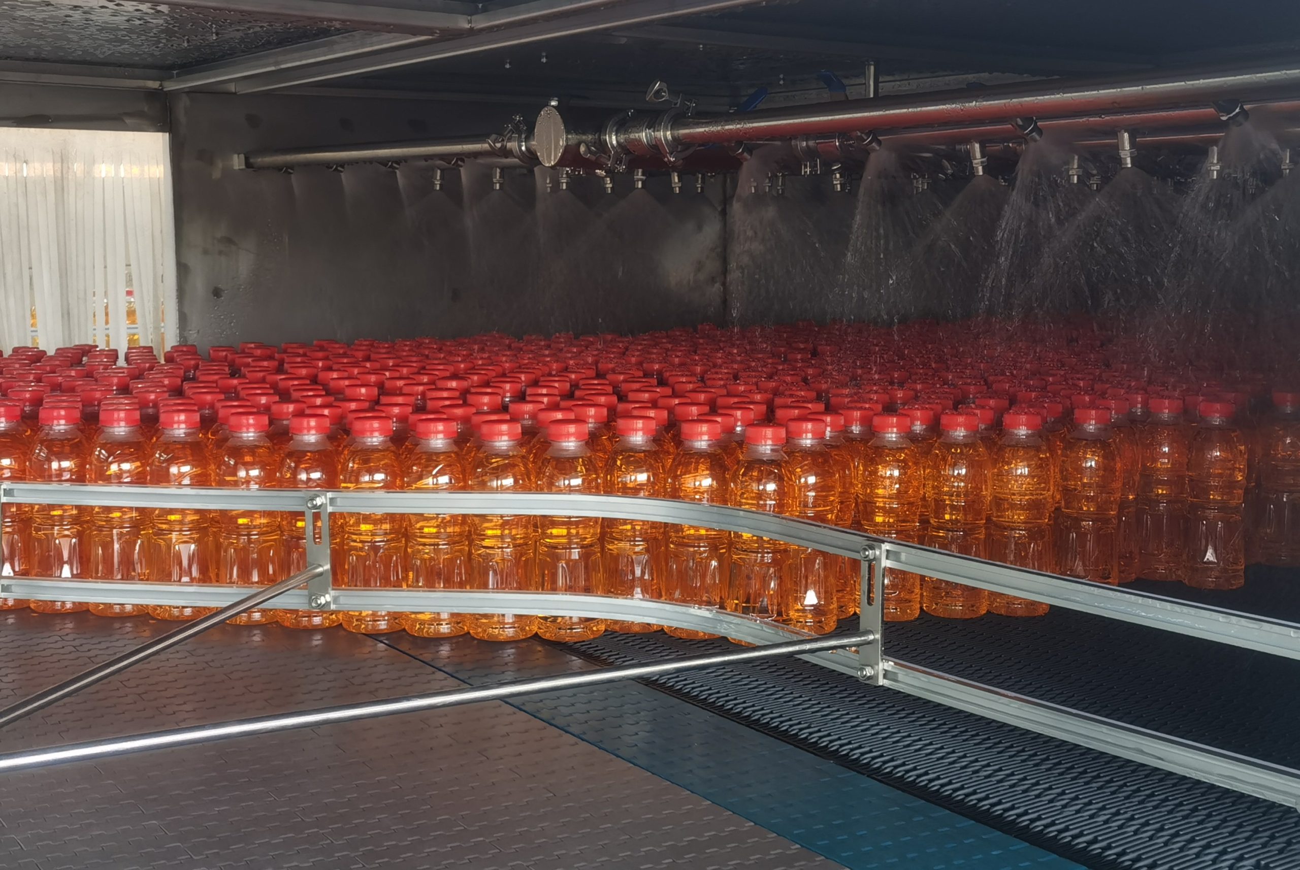 Shower Cooling Tunnel